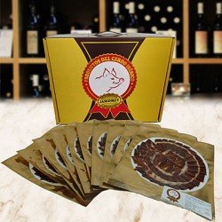 paleta de cebo iberica cortado a cuchillo